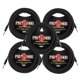thumbnail image 1 of Cable TRS Pig Hog PTRS30BK, tejido negro, 30 pies x 5, 1 of 1