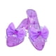 thumbnail image 4 of Sandalias De Gelatina Con Decoración De Zapatos De Princesa Para Fiesta Temática, Juego De Rol, Día Del Ni?o, Color Morado, 4 of 5