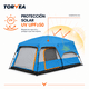 thumbnail image 4 of Carpa Camping Tienda Familiar 8 A 12 Personas Impermeable, 4 of 9