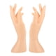 thumbnail image 5 of 2 uds maniquí femenino mano joyería soporte de exhibición anillos soporte exhibición mano modelo decoración para guante brazalete encimera accesorios Beige, 5 of 5