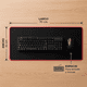 thumbnail image 3 of Mouse Pad Gamer Xl Extendido 70x30 Cm Grosor 3mm Roja, 3 of 3