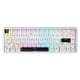 thumbnail image 1 of Teclado Gamer ATTACK SHARK X65 HE White Magnético 65% 8000Hz / ingles, 1 of 3