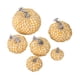 thumbnail image 3 of 6x Calabazas Artificiales Cosecha Otoño Espuma Para Cocina Chimenea Exterior Naranja, 3 of 5