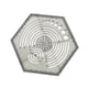 thumbnail image 5 of Regla Hexagonal Plantillas Con Forma Hexagonal Herramientas Prácticas De Bricolaje Para Coser Y Cortar Plata, 5 of 5