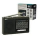 thumbnail image 2 of Radio Portatil 9 Bandas fm am sw USB Negro IRT, 2 of 5