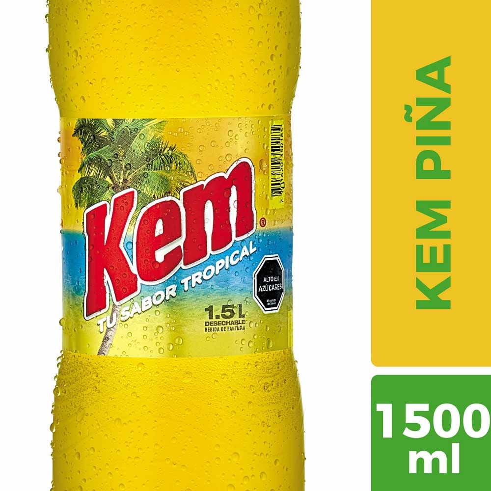 Bebida Piña Original Botella 1,5 L Kem