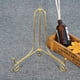 thumbnail image 3 of Caballetes dorados de 6 pulgadas para exhibir fotos, marcos de fotos, platos decorativos, pinturas y obras de arte (paquete de 4)., 3 of 8