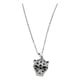 thumbnail image 1 of Collar Cabeza Leopardo, Acero Inoxidable/circonitas, Regalo Plateado, 1 of 5