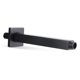 thumbnail image 1 of Brazo de ducha SUPPLYGIANT de montaje en techo, 25 cm, negro, 1 of 8