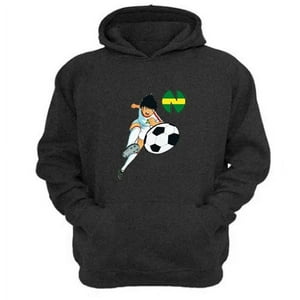 Genérico - Poleron Canguro Super Campeones Gris Oscuro Talla L Unisex