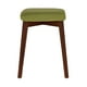 thumbnail image 1 of Piso Bajo Madera Oscura 45 Cm Albert Acolchado Verde, 1 of 3