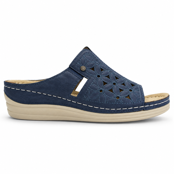 Sandalia Azul Mujer Casual Chalada Mulan