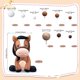 thumbnail image 2 of Cake Toppers KEEPARTY Horse Baby Shower Party, 27 unidades, 2 of 7