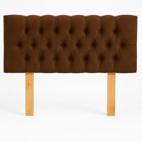 Ethan Desing - Respaldo Classic Line Buttons 2 Plazas Color Café