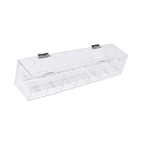 Magideal - Dispensador De Etiquetas De Acrílico, Soporte Para Rollo De Etiquetas Transparente, Organizador De Acrílico De 7 Cuadrículas, Multiusos, Para Los Días