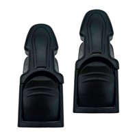 Magideal - 2 Hebillas De Correa Para Aletas De Buceo, Hebillas Universales Para Aletas De Natación, Correa Ajustable Para Aletas De Buceo, Hebilla De Liberación