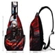 thumbnail image 2 of Tokyo Ghoul Riñonera Bandolera con Estampado Integral para Hombres y Mujeres, Bolso Cruzado Gráfico de Tendencia, Mochila de Hombro Streetwear para Ciclismo y Deportes, Riñonera Versátil Casual, 2 of 6