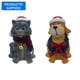 thumbnail image 1 of Figura decorativa de mascota navideña de poliresina, producto surtido, 1 un, 1 of 3