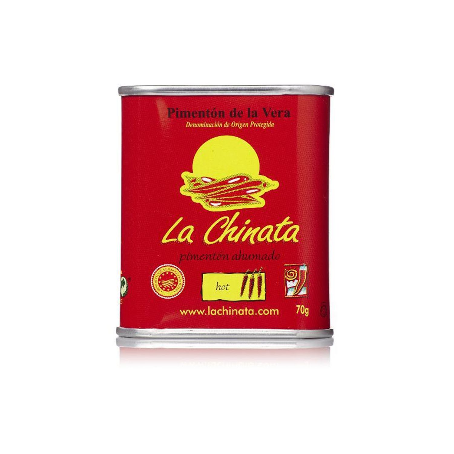 La Chinata Pimentón Ahumado Picante Lata 1 X 70 Gr