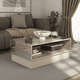 thumbnail image 2 of Mesa de Centro Rectangular Detroit Beige, 2 of 10
