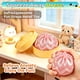 thumbnail image 2 of Pelota Antiestrés Squishy Con Forma De Dumpling Y Brillo, 2 of 8