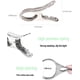 thumbnail image 4 of Paquete de 8 pinzas de acero inoxidable para ropa, pinzas de toalla de 4,7 pulgadas para playa, pinzas gigantes para ropa, pinza de metal para evitar que la toalla se vuele, aptas para uso doméstico o, 4 of 6