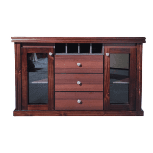 Muebles Raisur - Buffet Nara Chocolate Rectangular Vidrio