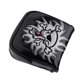 thumbnail image 1 of bolso de cubierta de la cabeza del putter del mazo del golf del cráneo cuadrado con el cierre magnético negro, 1 of 5