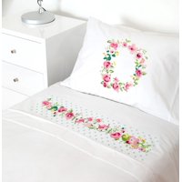 Tuyo Print - Juego De Sábanas Transición Letras Vintage D