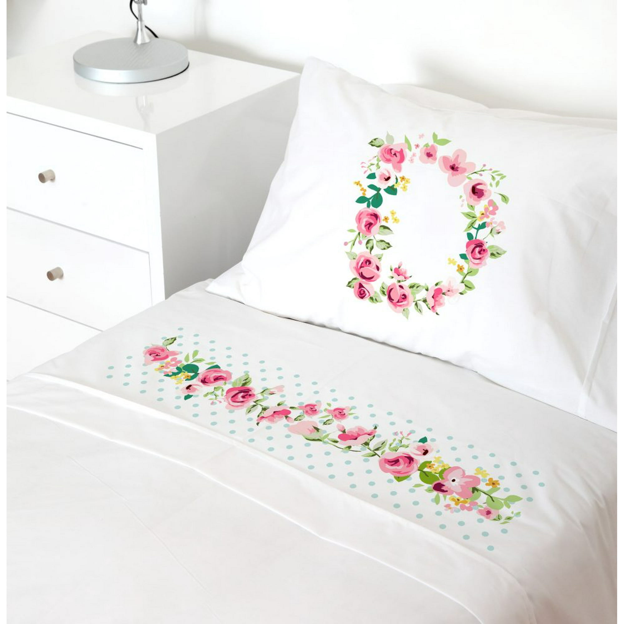 Tuyo Print - Juego De Sábanas Transición Letras Vintage D