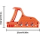 thumbnail image 5 of Plasterboard Fast Cotado Plasterboard Edger Gypsum Board Drypared Edge Chamfer Woodwoking Hand Herramienta con 10 Cuchillas fo Drypared Chamfer (45+60 Degrees), 5 of 7