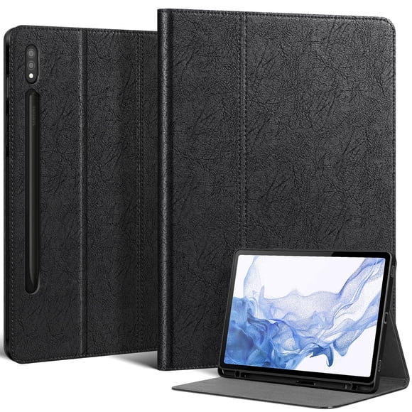 Funda de cuero NANRUIL para Tablet Galaxy Tab S7/S8 de 11"