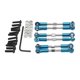 thumbnail image 4 of Enlace De Varilla De Metal Para Coche RC De 6 Piezas Para Wltoys 124016 124017 DIY Accs Azul, 4 of 5