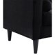 thumbnail image 4 of Sofa Retro 3 Cuerpos Felpa 00 Negro, 4 of 5
