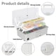 thumbnail image 4 of Caja de Almacenamiento Portátil de 3 Niveles WEWLINE con Asa, 4 of 6