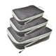 thumbnail image 1 of Organizador De Equipaje Impermeable De 3 Piezas, Bolsas De Almacenamiento De Ropa Ligeras, Color Negro, 1 of 5