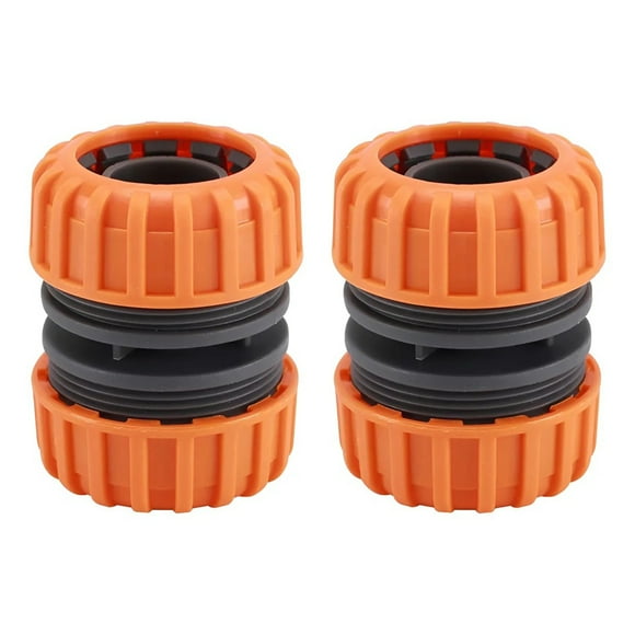 2 Piezas Reparador Unión Manguera 1 Pulgada Plástico Abs