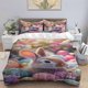thumbnail image 1 of Easter Spring Day Warm Pattern Set Soft Duvet Cover + Double Pillowcase, 1 of 1