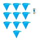 thumbnail image 1 of Pack X10 Embudo Plastico Embudo De Silicona Plegable Embudo, 1 of 2