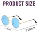 thumbnail image 4 of Gafas de sol redondas retro, coloridas y modernas, con montura redonda y lentes de colores, gafas Prince, gafas para hombre y mujer., 4 of 5