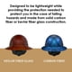 thumbnail image 5 of Hard Hat Afp Gloss Blue Indigo Chameleon De Fibra De Carbono, 5 of 9
