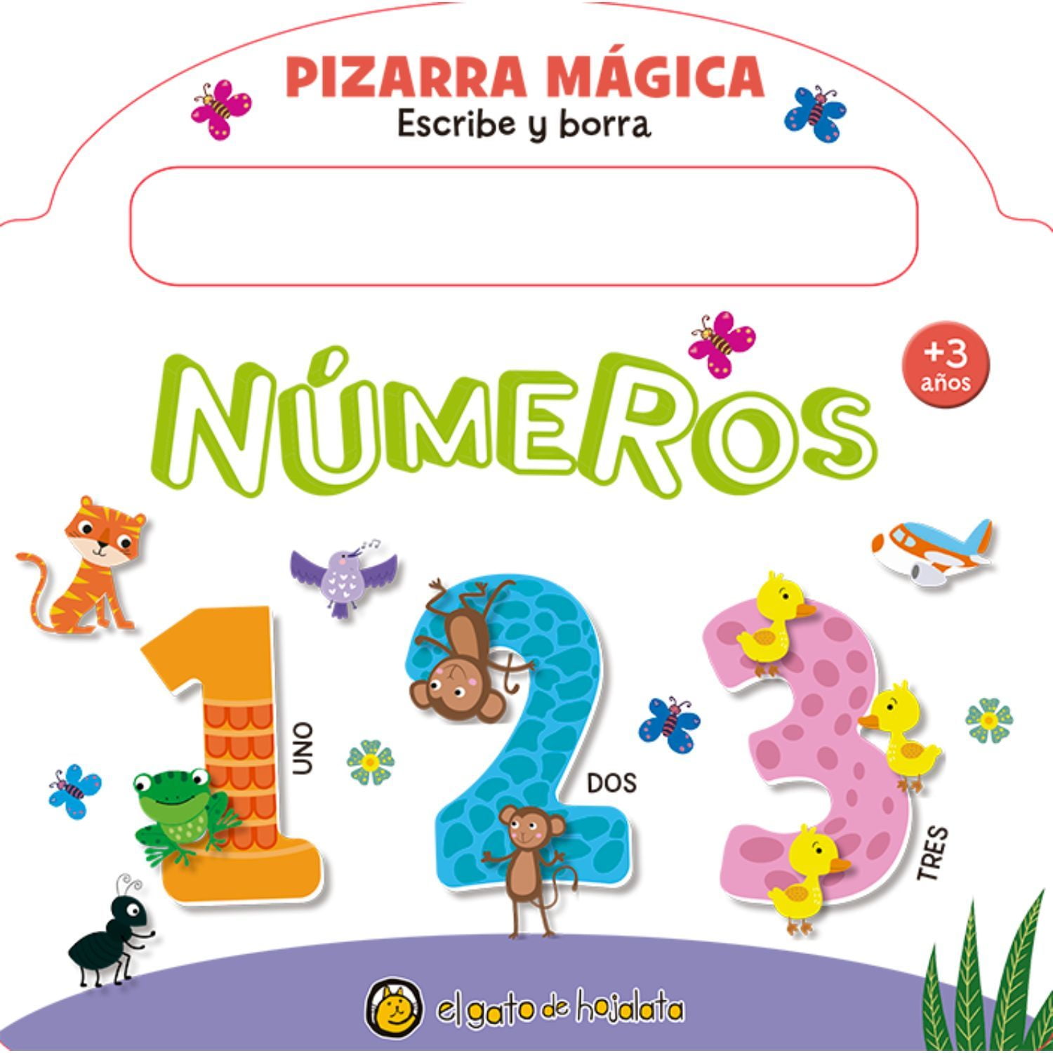 El Gato De Hojalata - Libro Pizarra Magica-numeros