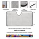 thumbnail image 2 of Castores Ocupados Parasol para Parabrisas Delantero Protector Plegable, Visera Solar para Auto Bloquea Rayos UV Mantiene tu Vehículo Fresco140cm*76cm, 2 of 6