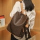 thumbnail image 3 of High Quality Leather Ladies Backpack Luxury Designer Women Shoulder Bag Girls School Bag Letter Printing Anti Theft Backpack, 3 of 3