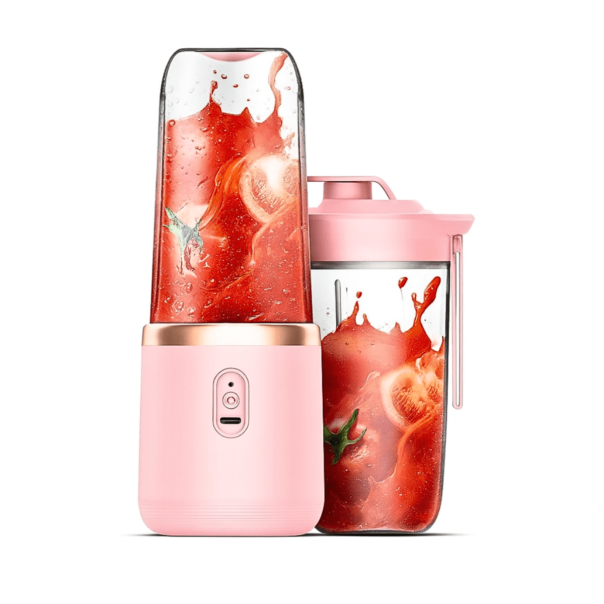 Genérico - Mini Mezclador Batidor Inalámbrico Portátil + Vaso 400ml