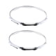 thumbnail image 2 of 1 Par De Anillos De Aro De Tambor Snare Para Instrumento De Percusión De 14 Pulgadas Y 8 Agujeros, 2 of 2
