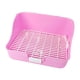 thumbnail image 4 of Caja De Arena Para Conejos, Orinal Interior Para Hurones, Chinchillas Y Hámsters, Color Rosa, 4 of 5