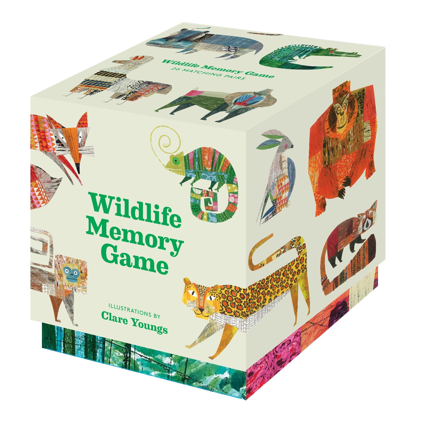 Memory Game Chronicle Books Wildlife, 26 Pares De Cartas