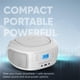 thumbnail image 5 of Reproductor de CD portátil Philips TAZ4300 Radio FM Bluetooth Blanco, 5 of 8