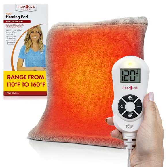 Almohadilla térmica Thera Care 30 × 38 cm con controlador LCD